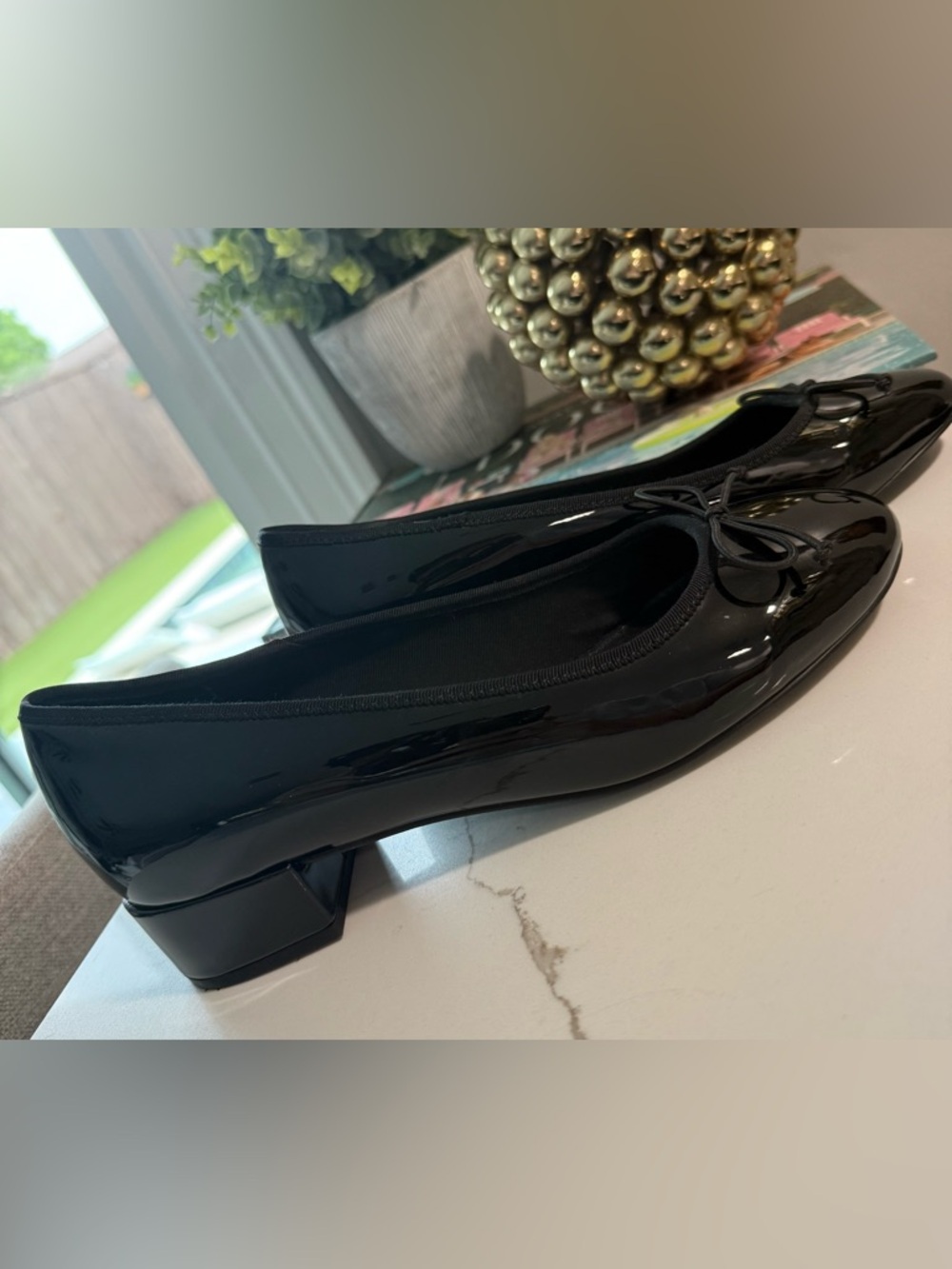 Steve Madden Black Cherish Ballet Pumps size 7.5 - Picture 2 of 5